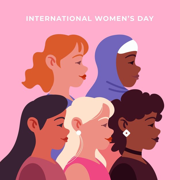 평면 디자인 국제 여성의 날
