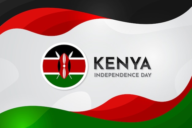 Flat design jamhuri day  event