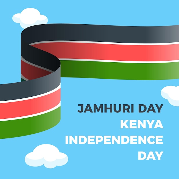 Flat design jamhuri day