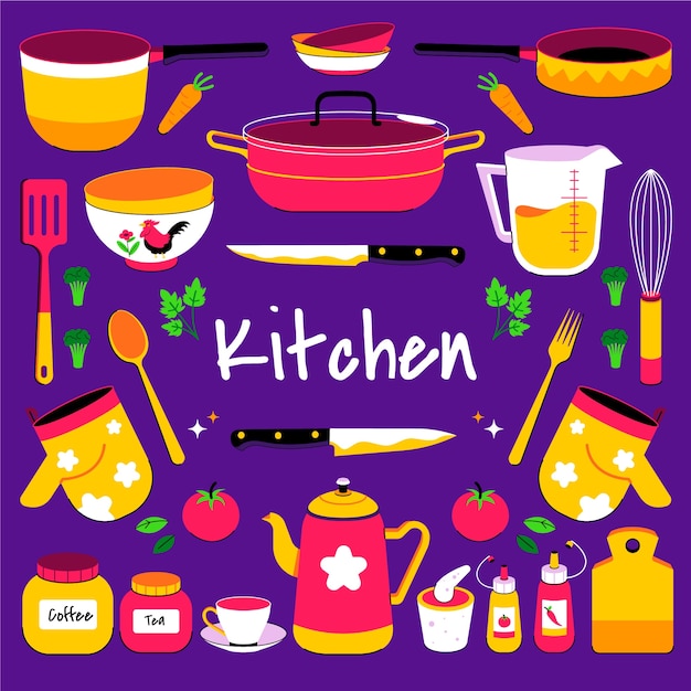 Page 3  Cute Cooking Utensils Images - Free Download on Freepik
