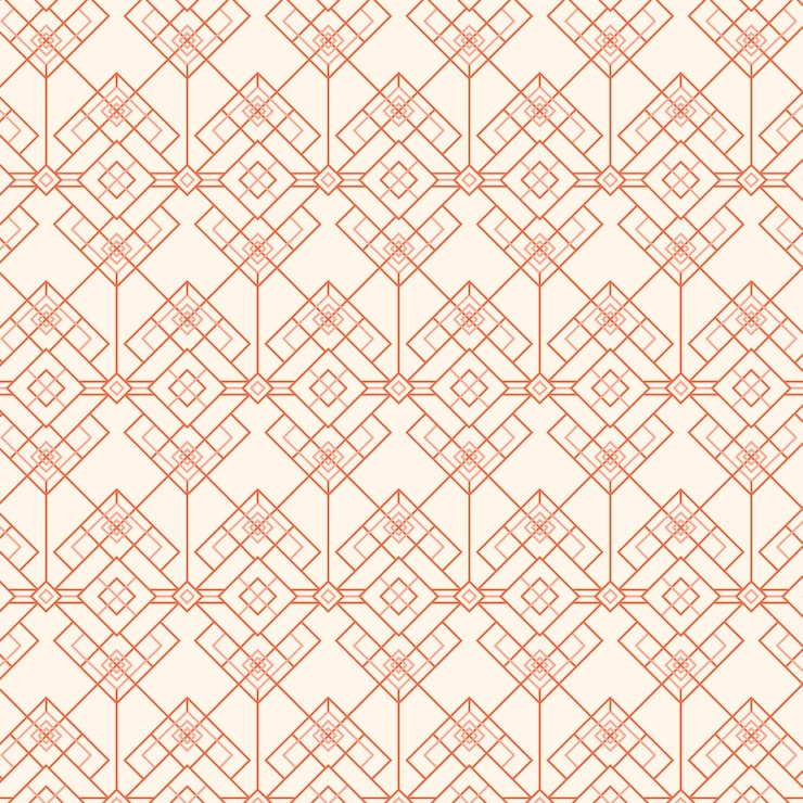 Free Vector flat design korean pattern