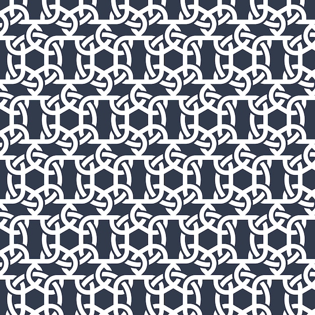 Flat design lattice pattern design