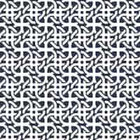 Free vector flat design lattice pattern design