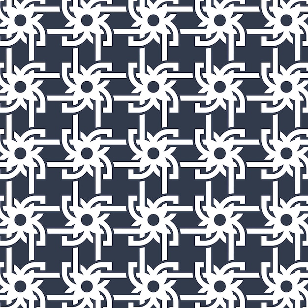 Free vector flat design lattice pattern design