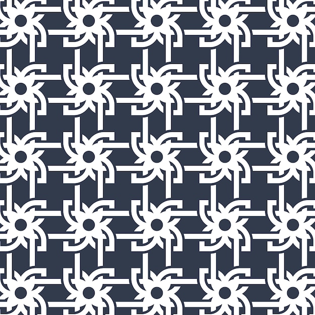 Free vector flat design lattice pattern design