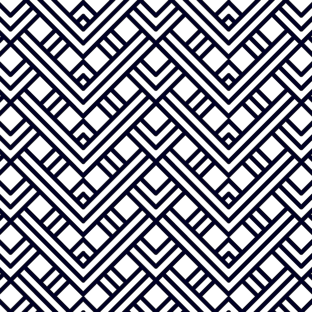 Flat design lattice pattern