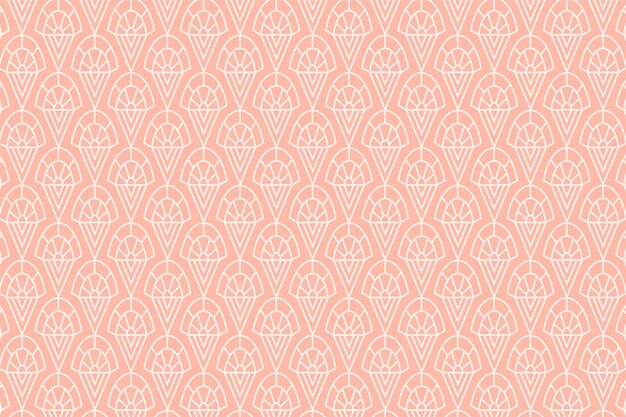 Flat design of lattice pattern