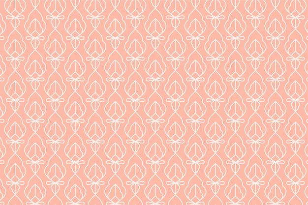 Free vector flat design of lattice pattern