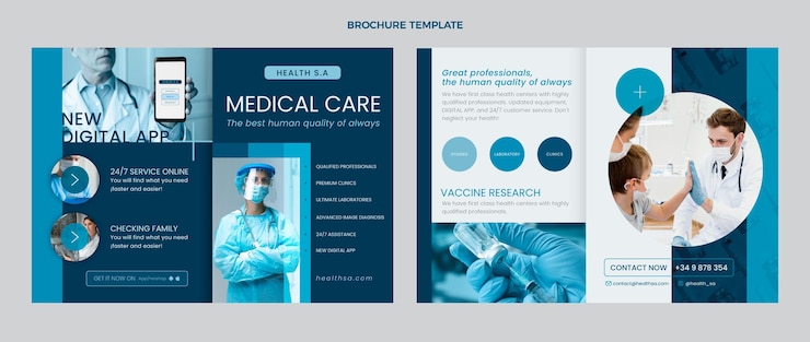 Free Vector flat design medical