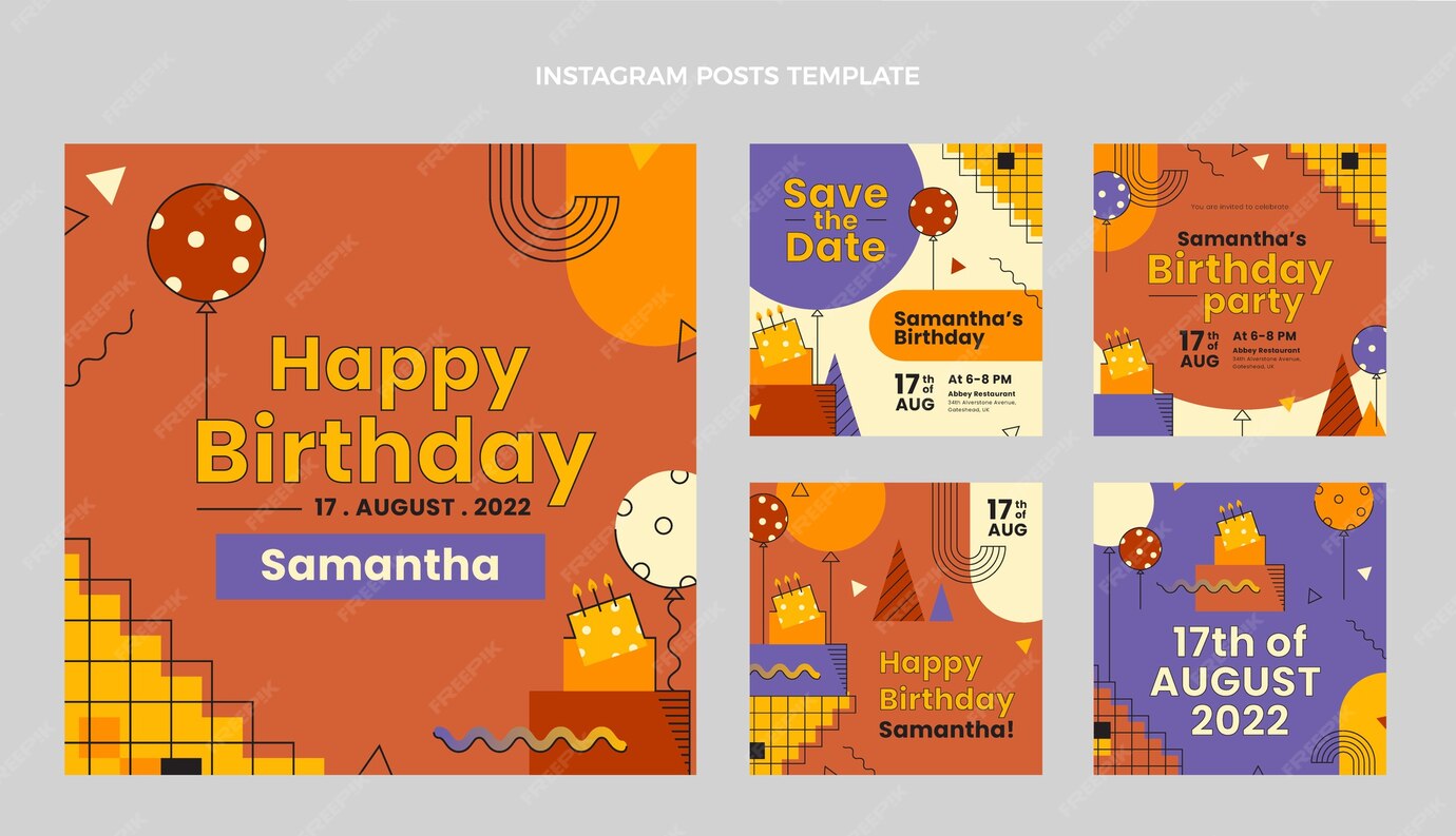 free-vector-flat-design-minimal-birthday-template