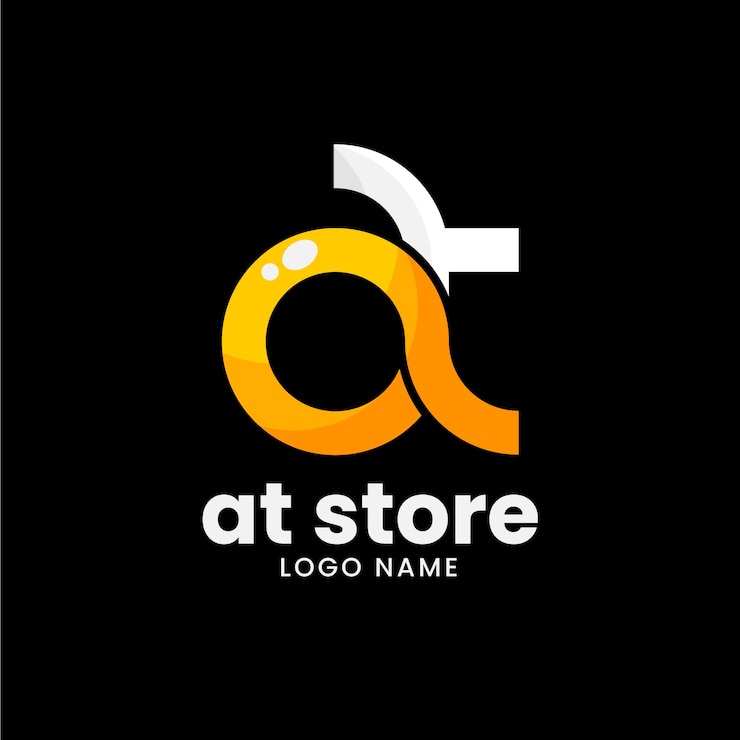 मुफ़्त वेक्टर flat design monogram logo template