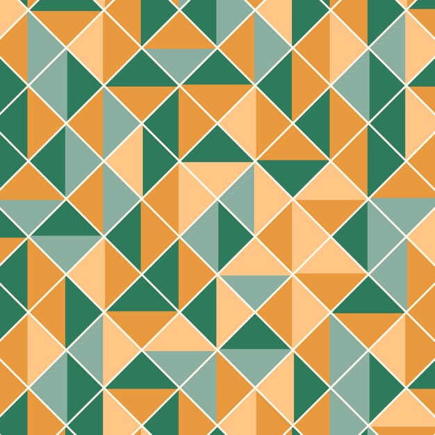 Flat design nordic pattern design