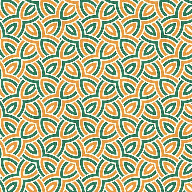 Free vector flat design nordic pattern design