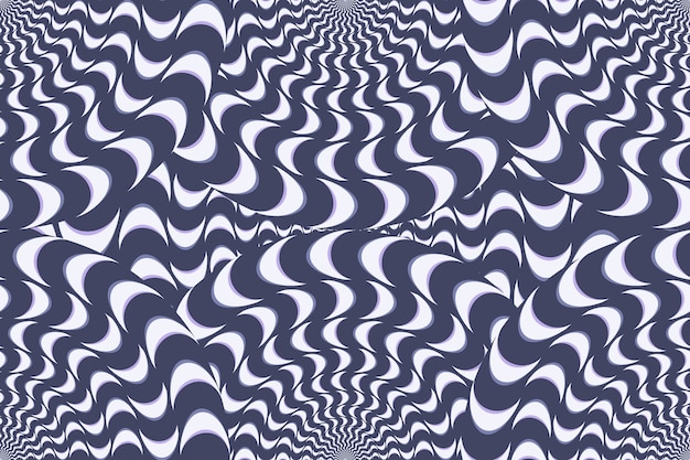 Flat design optical illusion background