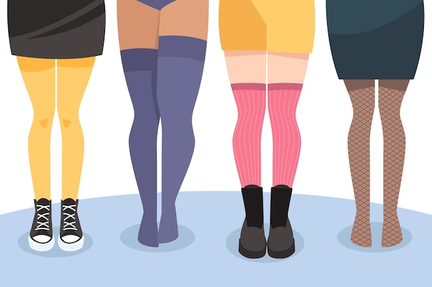 Black stockings Vectors & Illustrations for Free Download