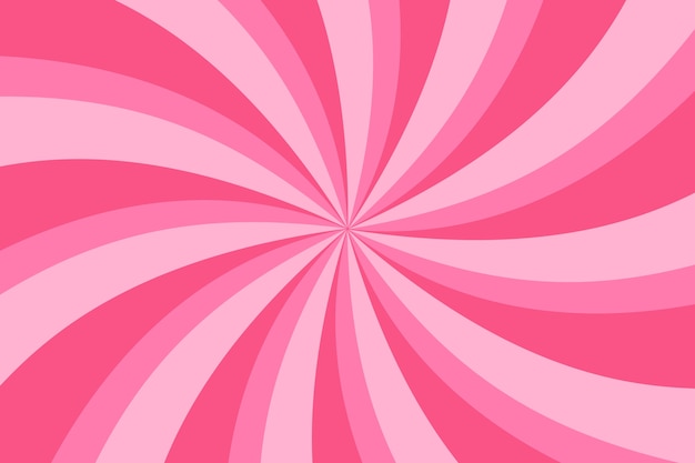 Flat design pink swirl background