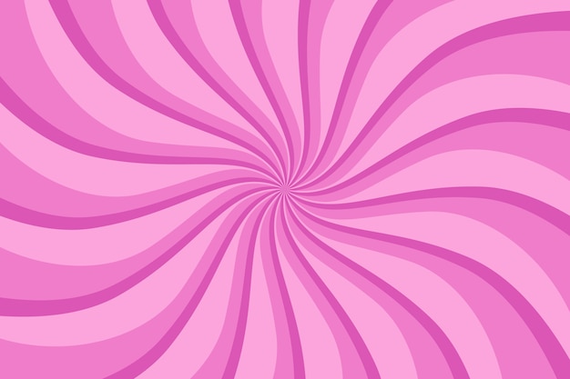 Flat design pink swirl background