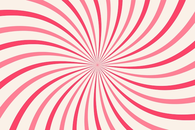 Free vector flat design pink swirl background