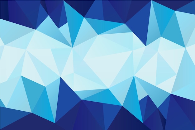 Free vector flat design polygonal background