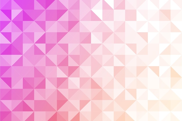 Flat design polygonal background