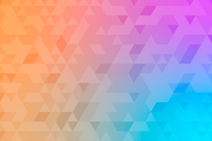 Free Vector flat design polygonal background