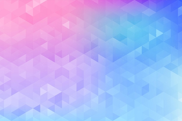 Flat design polygonal background