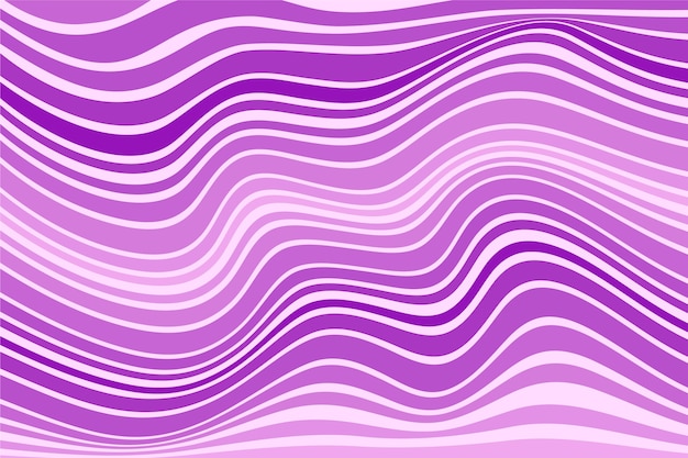 Flat design purple striped background