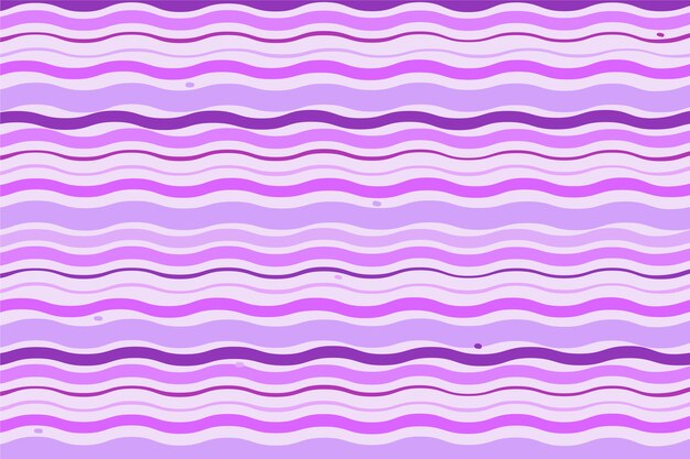Flat design purple striped background