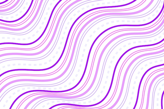 Free vector flat design purple striped background