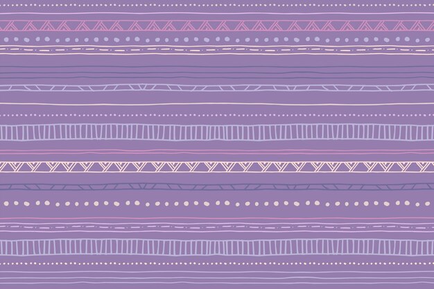 Flat design purple striped pattern design