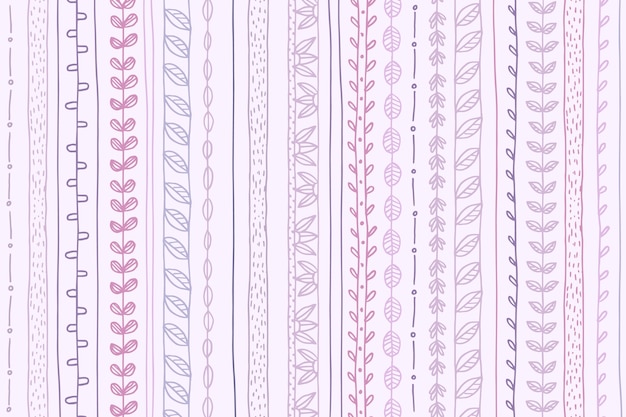 Бесплатное векторное изображение Плоский дизайн фиолетовый полосатый узор