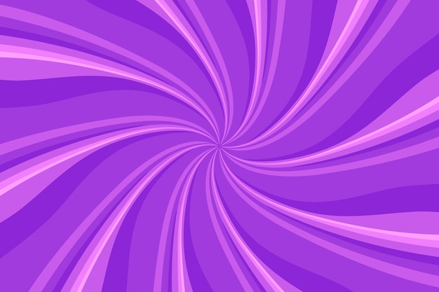 Flat design purple swirl background