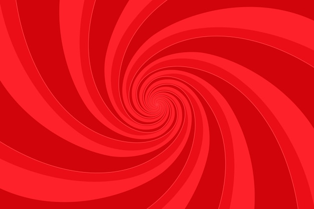 Flat design red swirl background