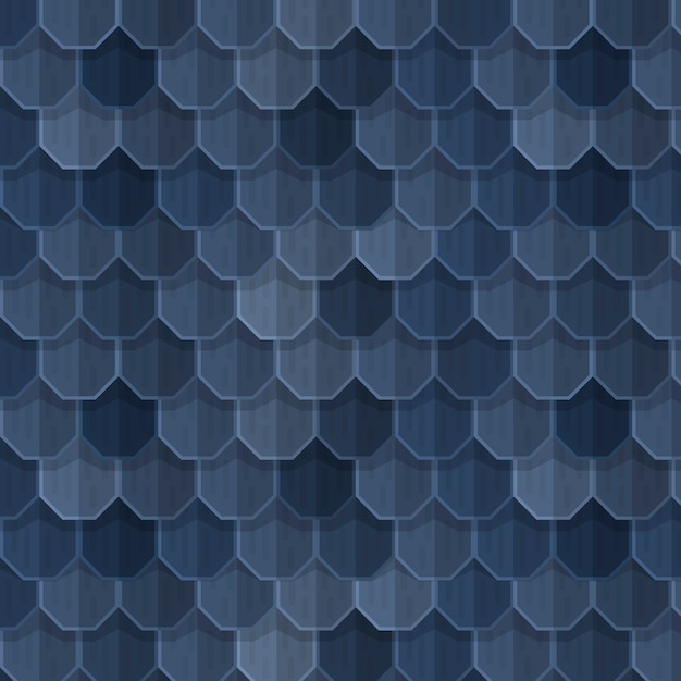 Free vector flat design roof tile pattern design