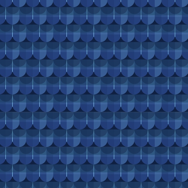 Free vector flat design roof tile pattern