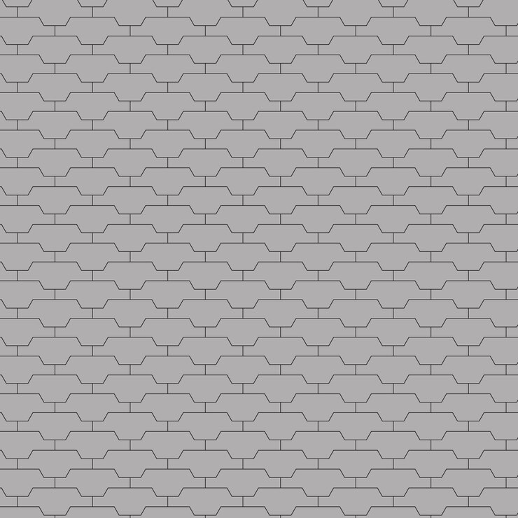 Free Vector flat design roof tile pattern