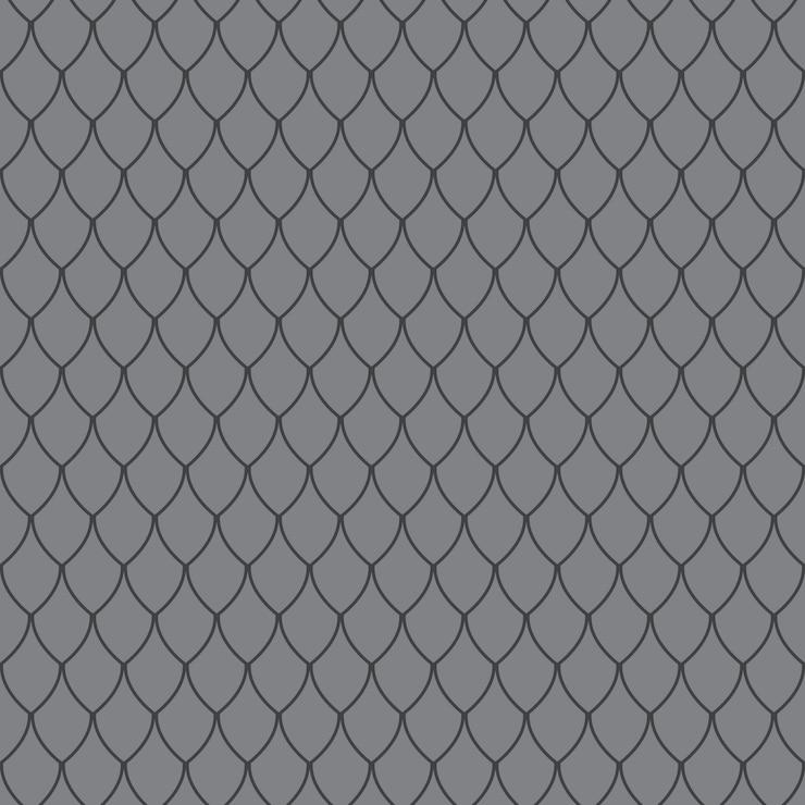 Free Vector flat design roof tile pattern