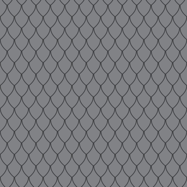 Flat design roof tile pattern