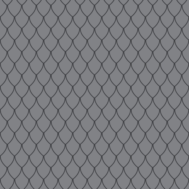 Flat design roof tile pattern