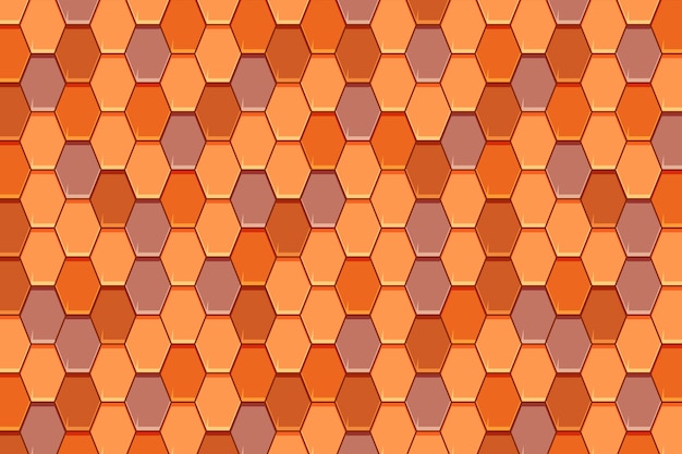 Free vector flat design roof tile pattern