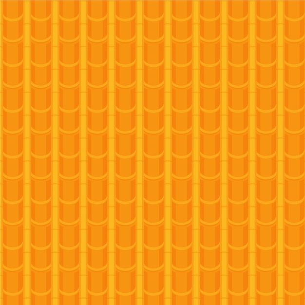 Flat design roof tile pattern