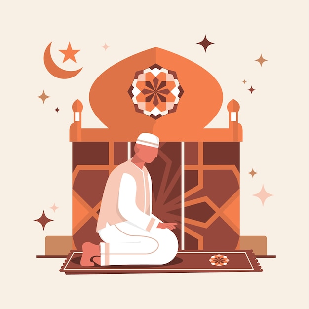 Free vector flat design salat illustration