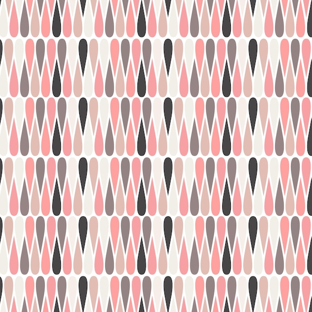 Free vector flat design scandinavian design patten