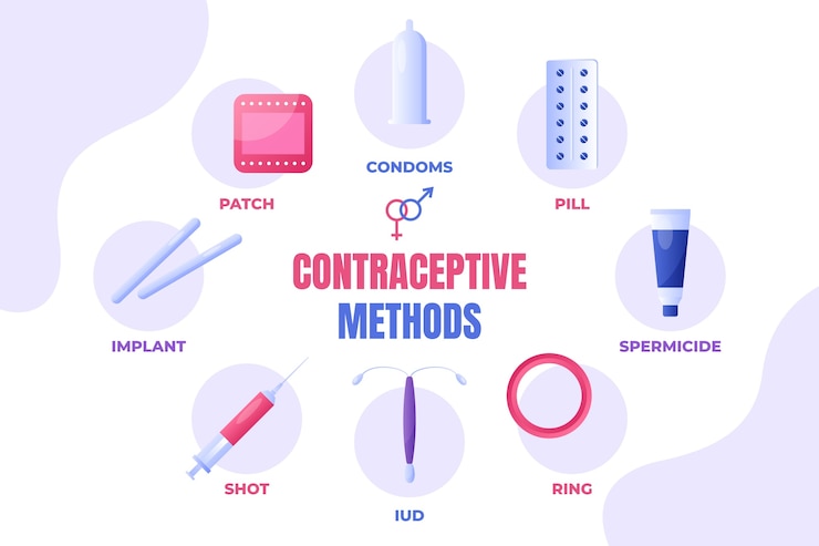 Free Vector flat design sex education infographic
