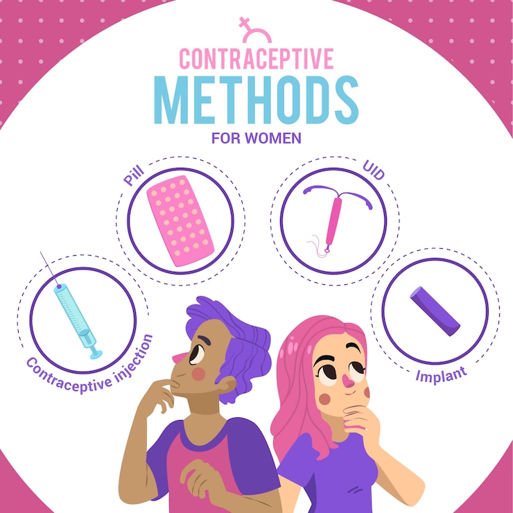Free Vector flat design sex education infographic
