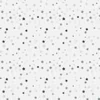 Free vector flat design silver stars pattern