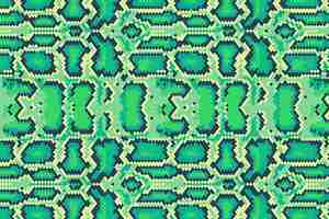 Free vector flat design snake skin pattern background
