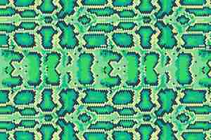 Free vector flat design snake skin pattern background