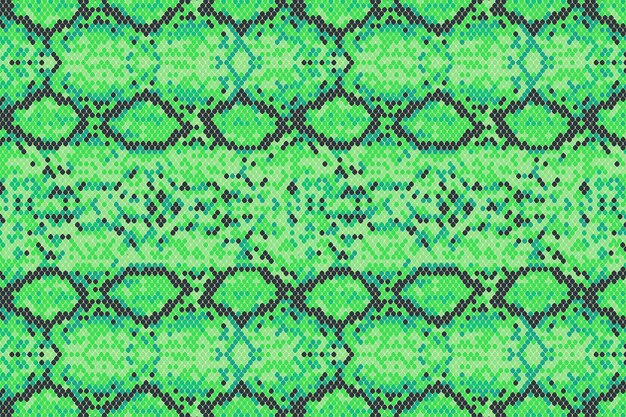 Free Vector flat design snake skin pattern background