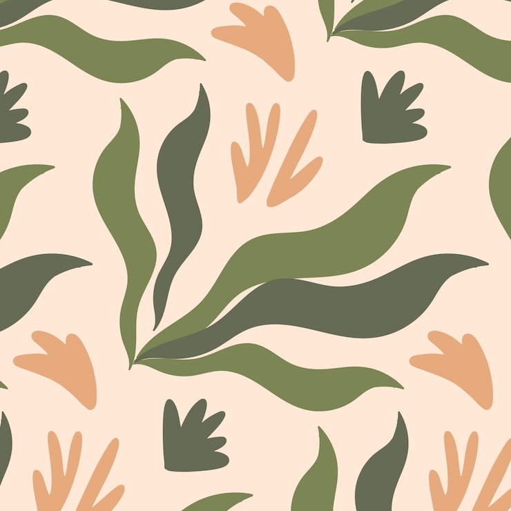 Free Vector flat design soft earth tones pattern